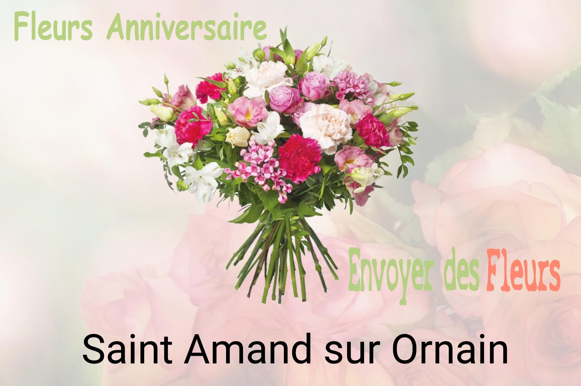 Bouquet de fleurs d’anniversaire livré à Saint-Amand-sur-Ornain